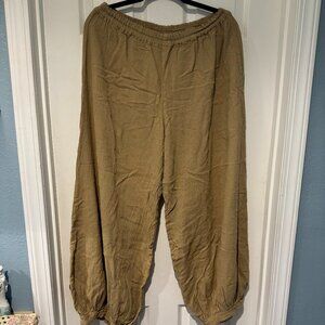 GUC WATER SISTER MARIA DE GUADALAJARA COTTON GAUZE ELISE OSFM HAREM PANTS